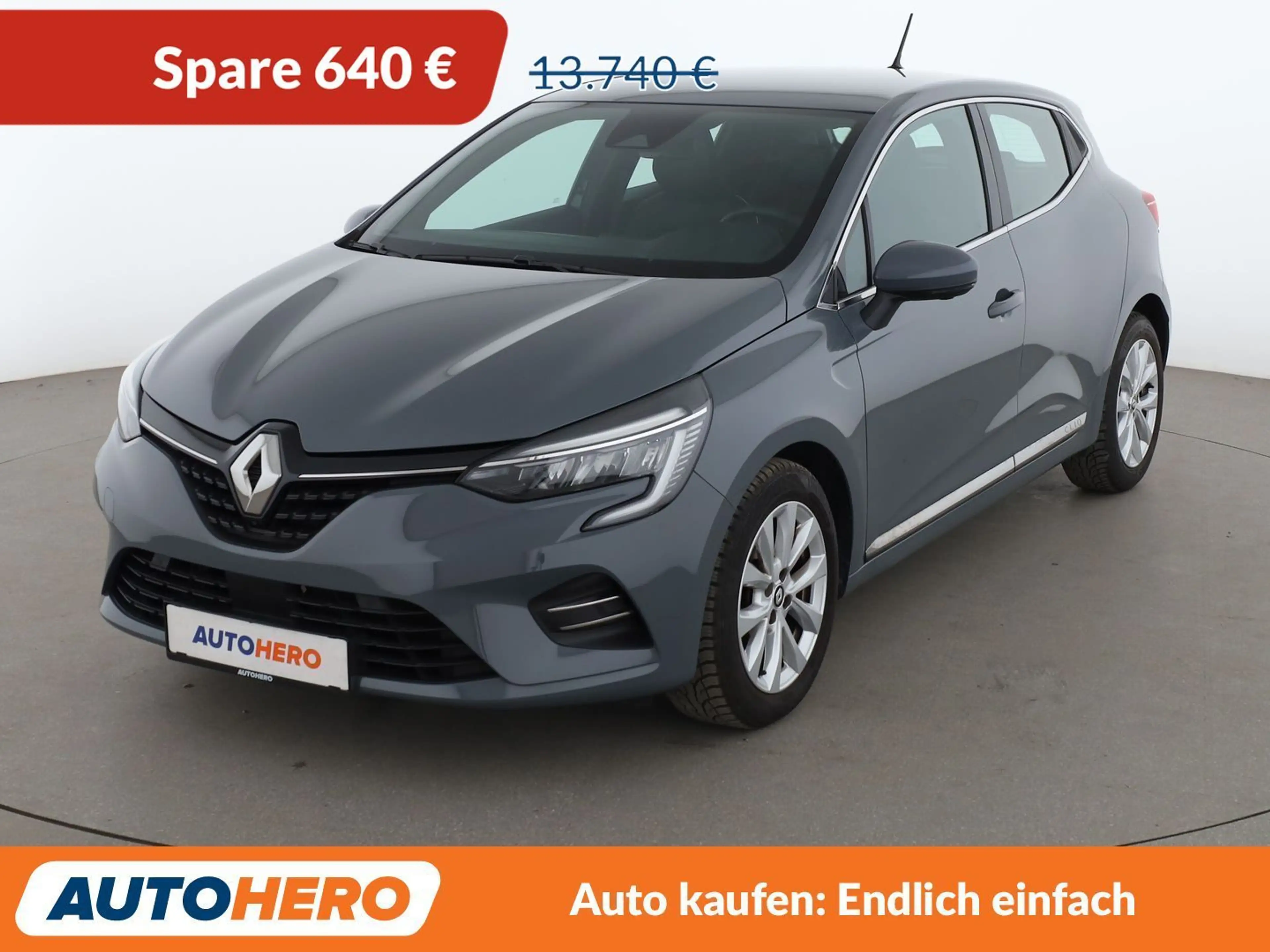 Renault Clio 1.0 TCe Intens *NAVI*LED*TEMPO*CAM*PDC*ALU*KLIMA*