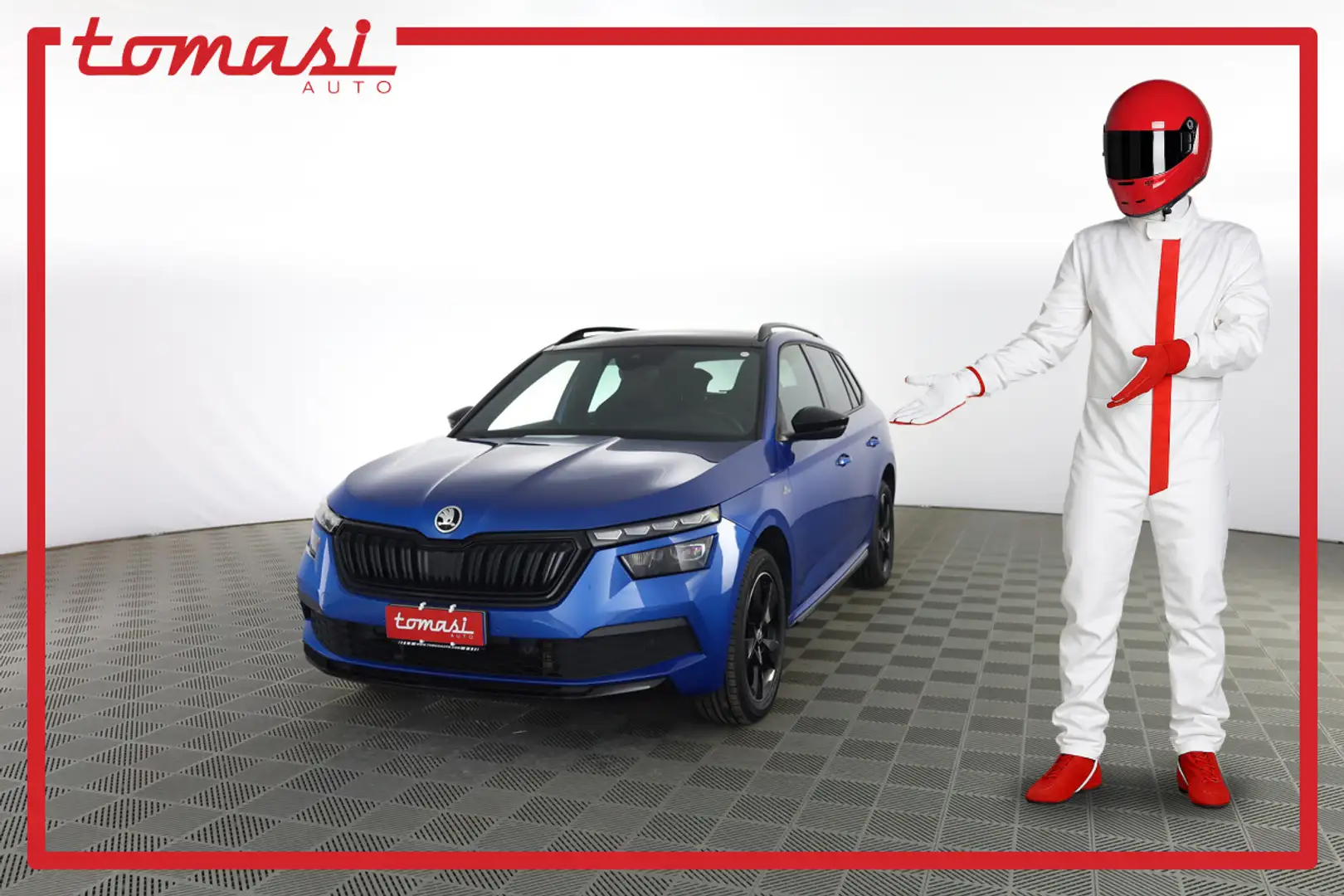 Skoda Kamiq SKODA Kamiq 1.0 G-Tec Monte Carlo Blu/Azzurro - 1