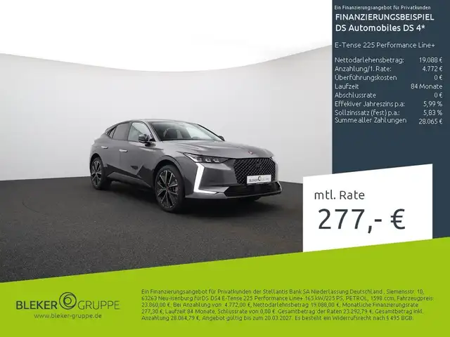DS Automobiles DS 4 E-Tense 225 Performance Line+