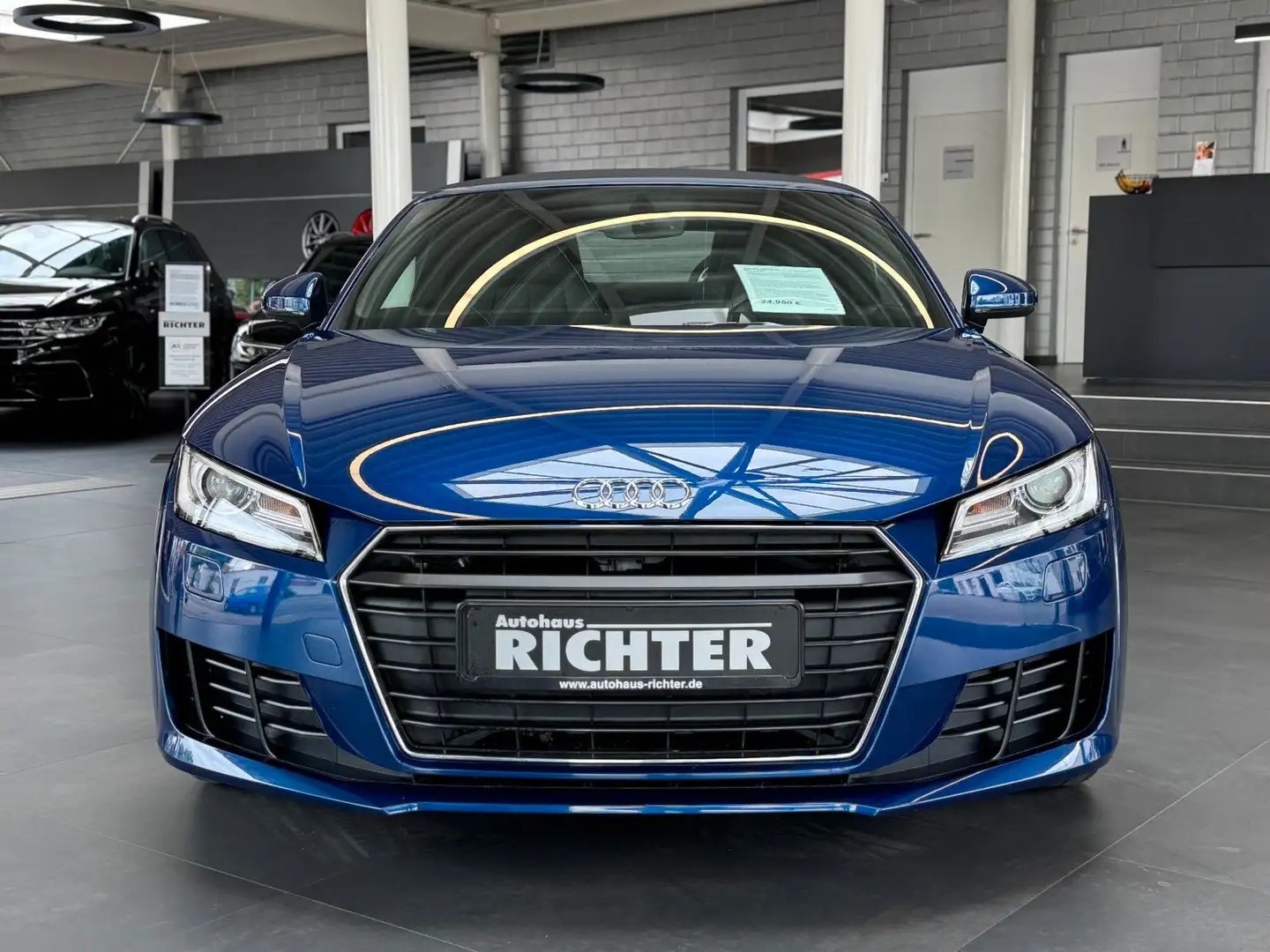 Audi TT Cabrio 1.8 TFSI S-Line Xenon SHZ NAVI 2.Hand Azul - 2