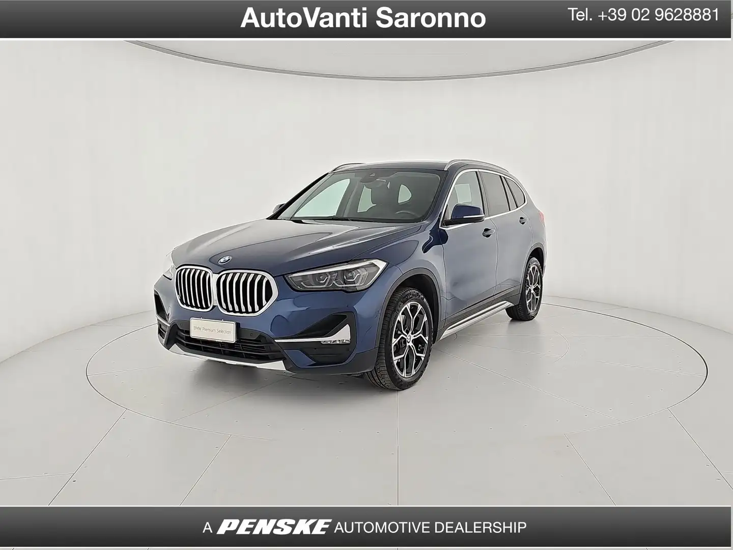 BMW X1 sDrive18d xLine Plus Bleu - 1