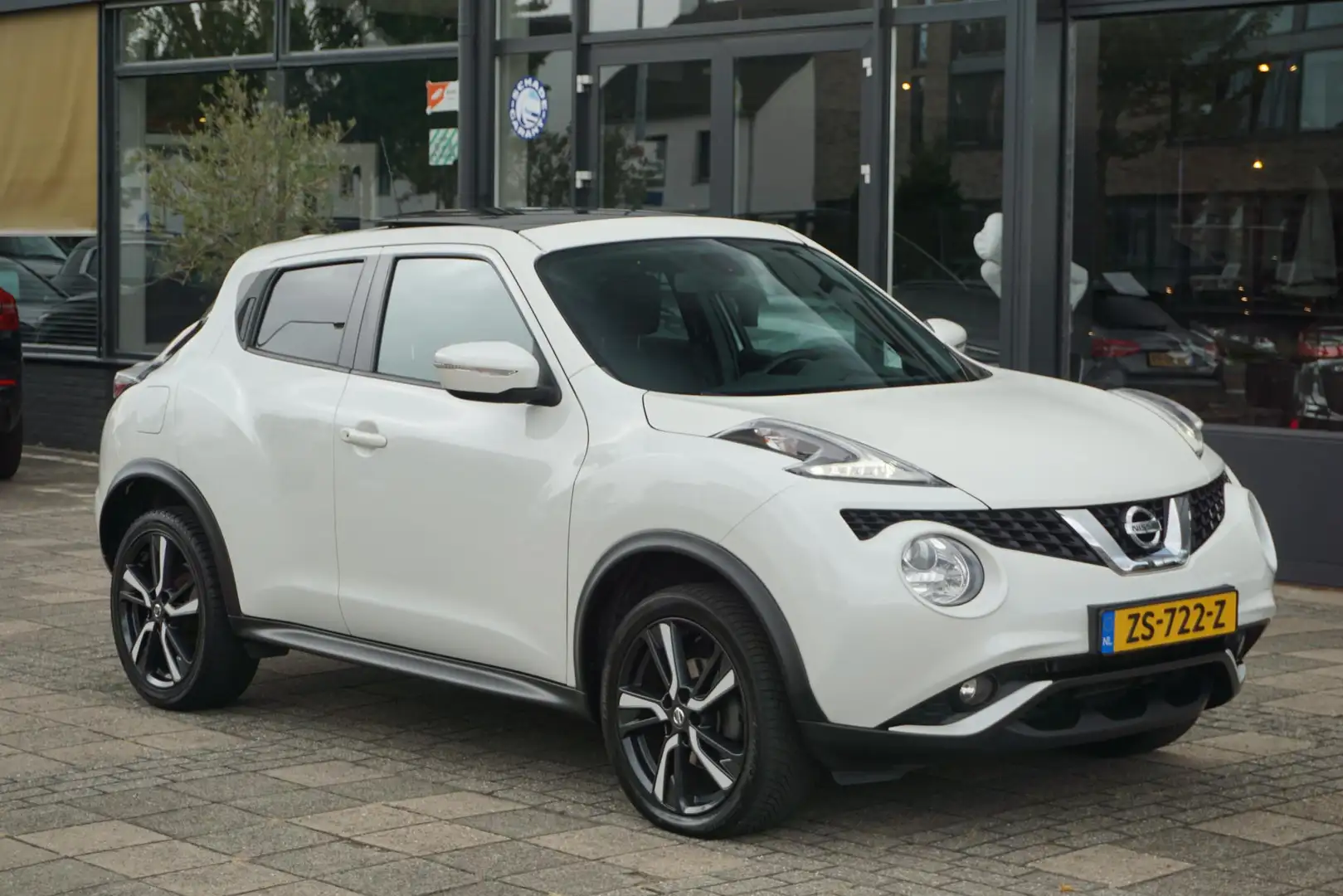 Nissan Juke 1.2 DIG-T S/S N-Connecta | Panoramadak | Climate | Blanc - 1
