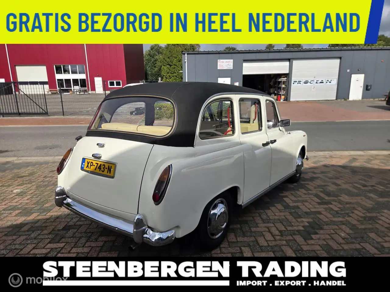 Austin Carbodies Taxi FX4 LONDON CAB/ENGELSE TAXI, foto 4