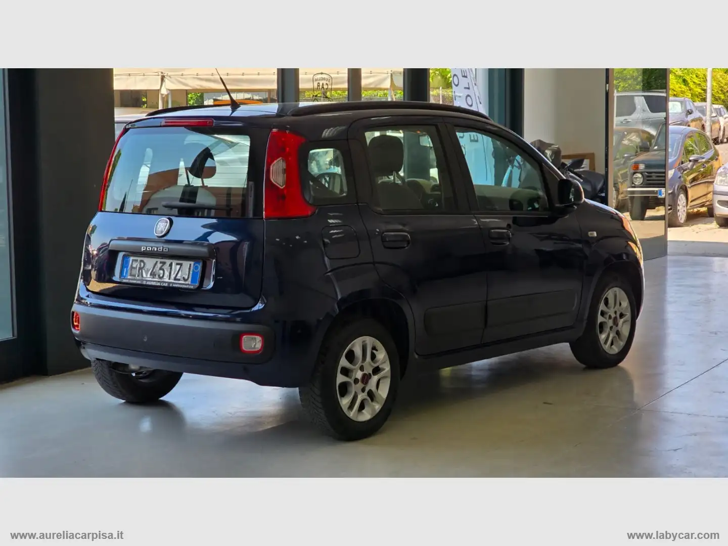 Fiat Panda 1.2 Lounge Blau - 2