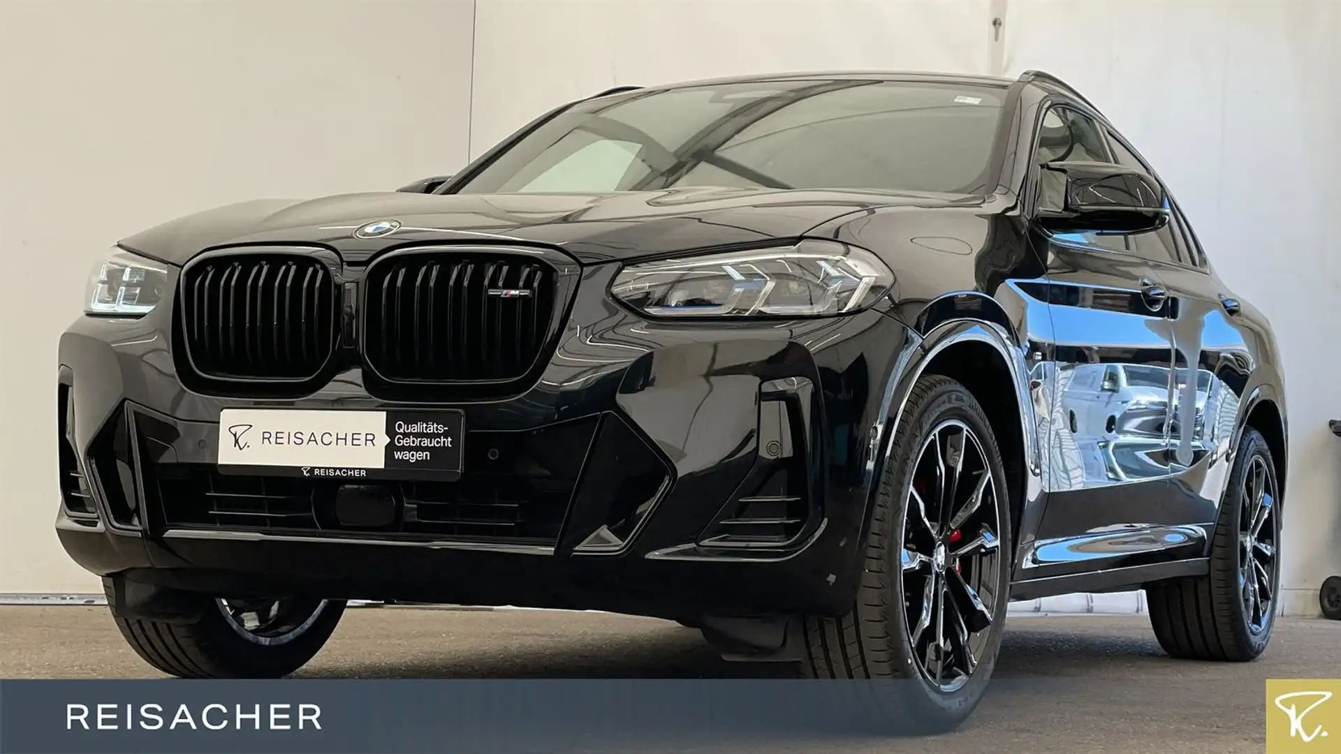 BMW X4 M d A AHK Pano Laser ACC 360 HuD H&K 20"LM Černá - 1