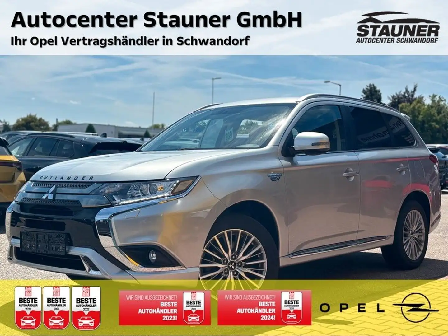 Mitsubishi Outlander 2.4 PLUG-IN HYBRID 4WD *SHZ*KAMERA* Silber - 1
