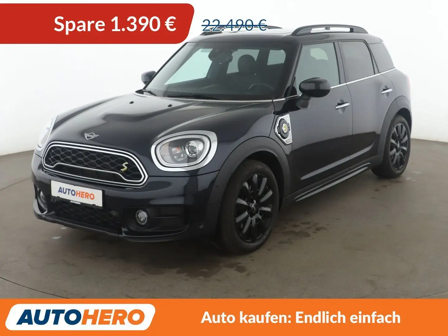 MINI Cooper SE Countryman Cooper S E Hybrid ALL4 Aut.*NAVI*LED*TEMPO*PDC* Negru - 1