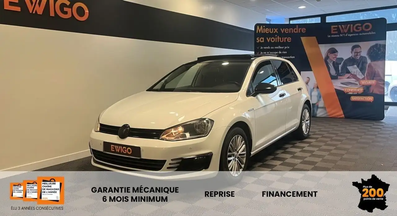 Volkswagen Golf 1.2 tsi 105 ch bluemotion cup + toit ouv