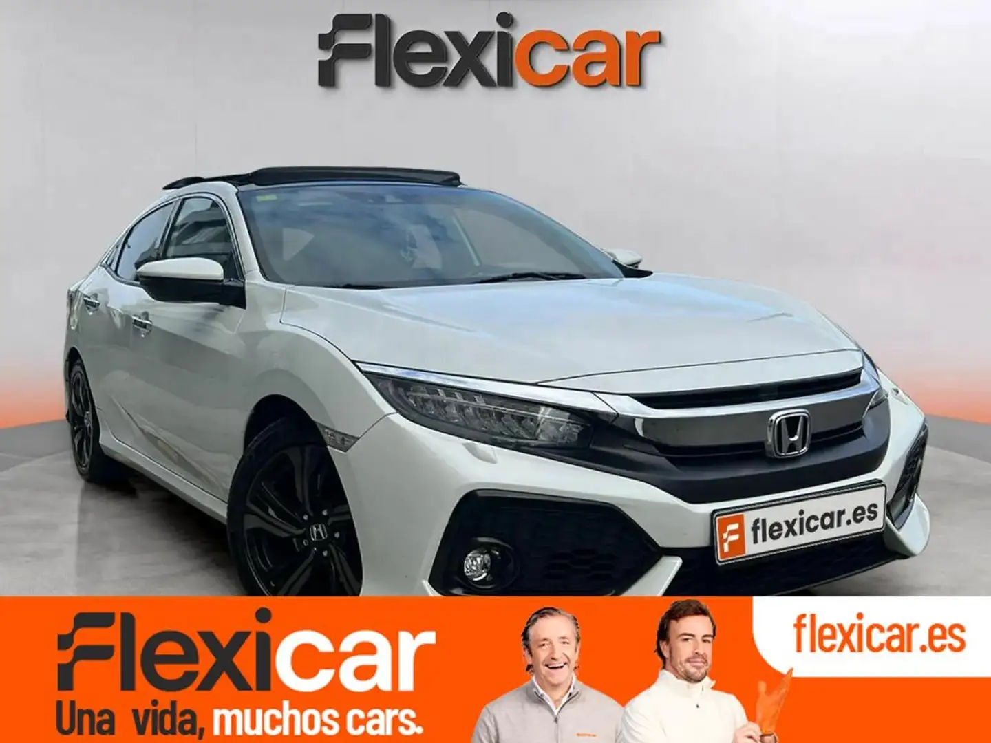 Honda Civic 1.5 I-VTEC TURBO CVT ELEGANCE NAV Blanco - 1