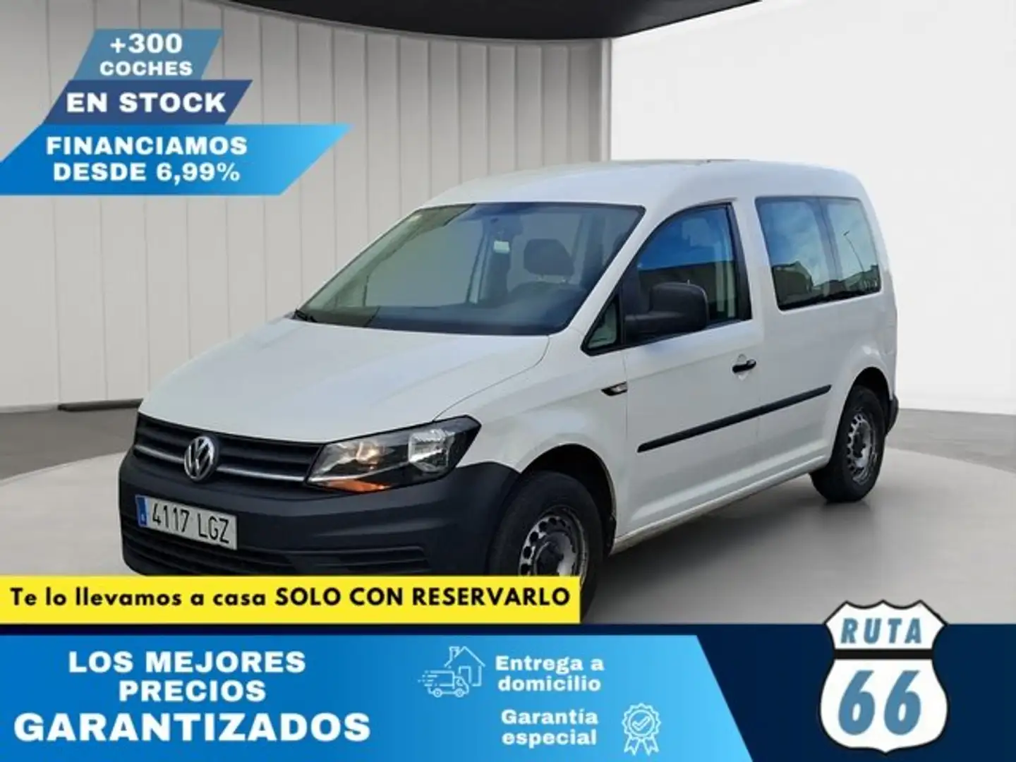 Volkswagen Caddy 2.0TDI Kombi 75kW Blanco - 1