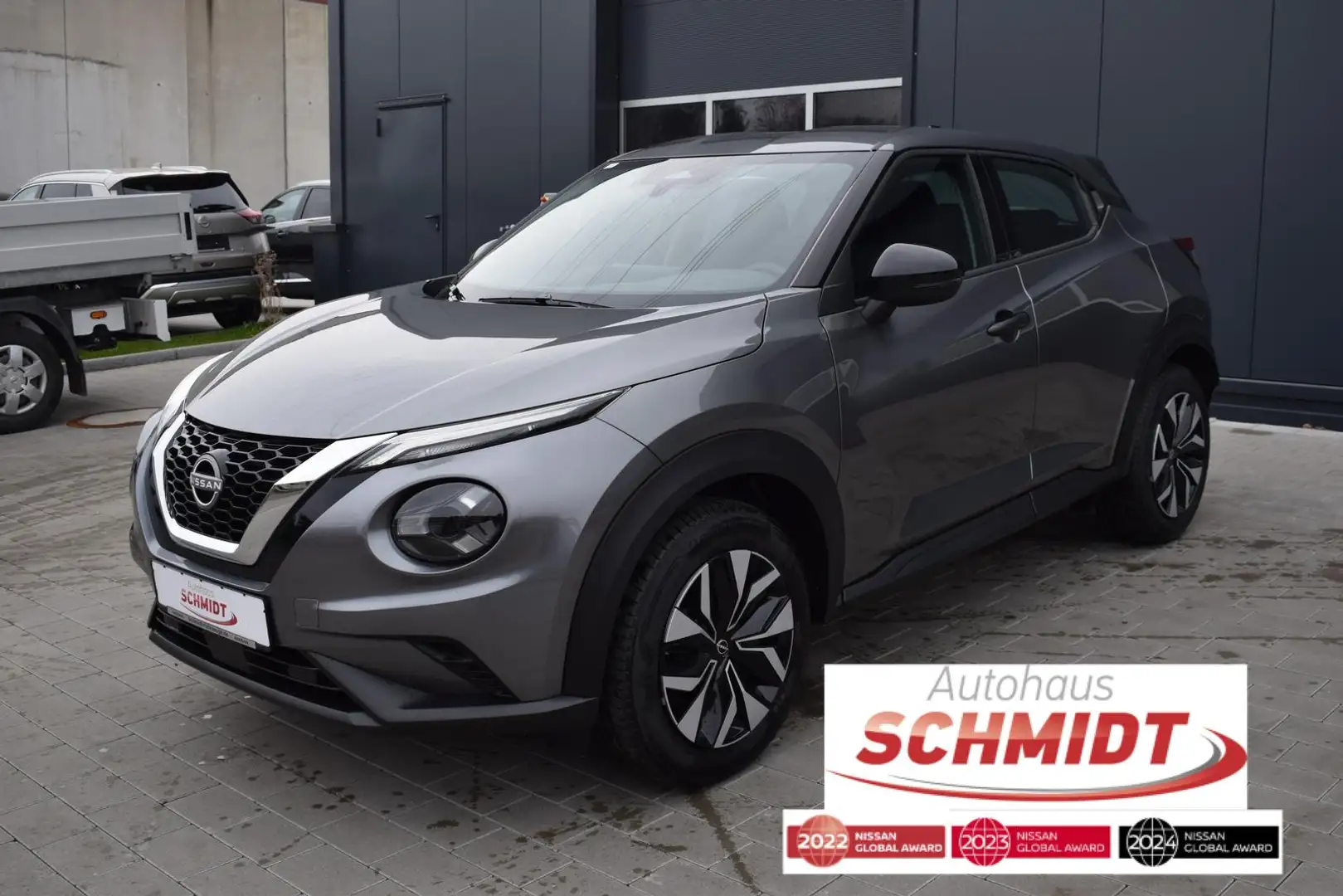 Nissan Juke 1,0 DIG-T Acenta Komfort Grau - 1