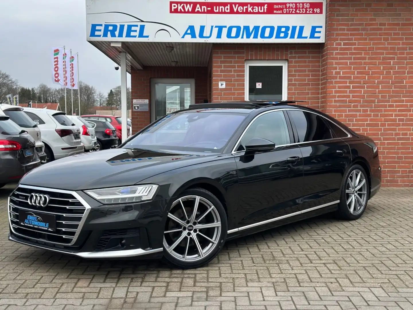 Audi A8 50 TDI quattro Sportpaket 21LM/HuD/B&O/PANO Gris - 1