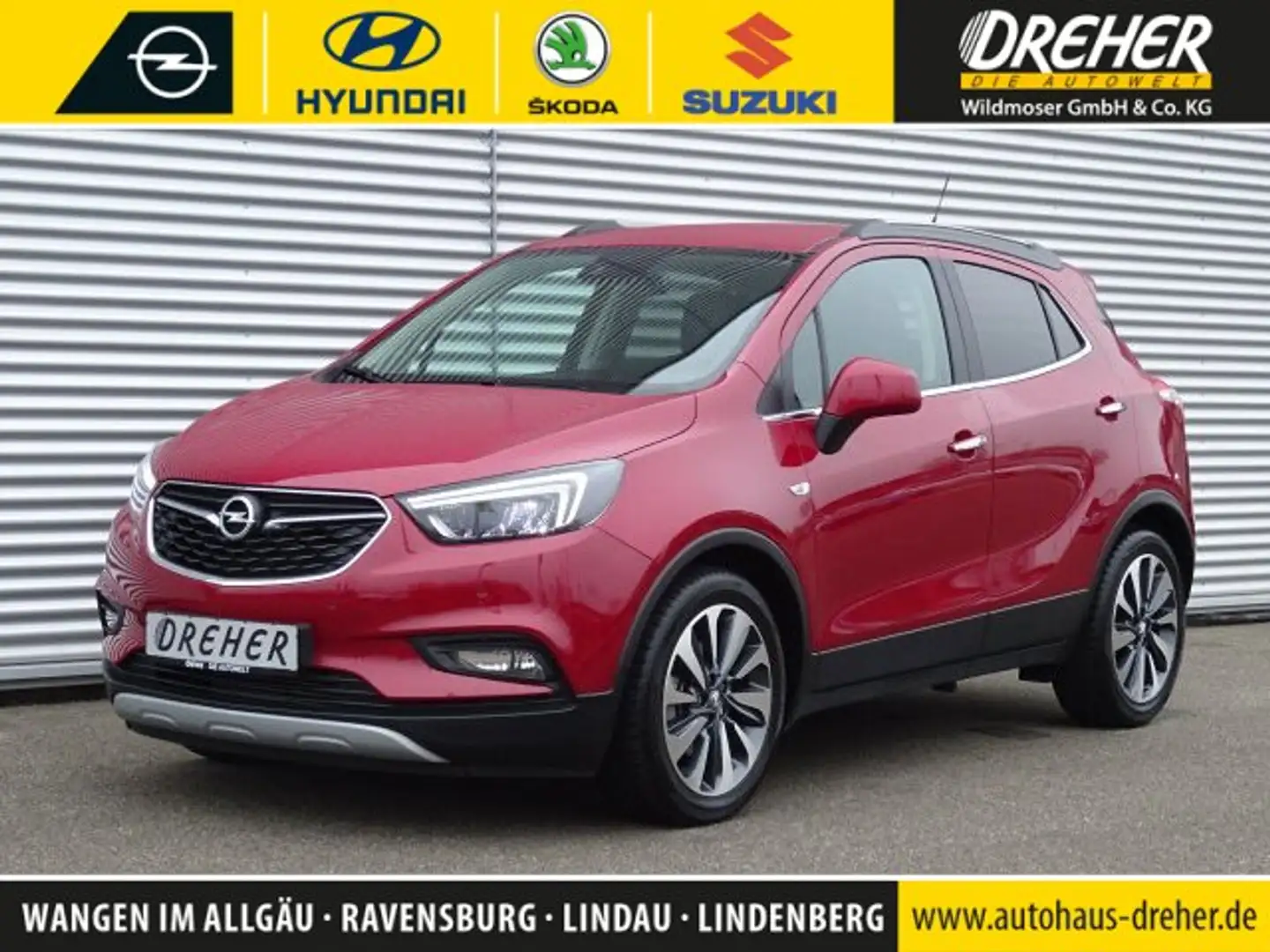 Opel Mokka X Mokka X Turbo Ultimate Navi/BC/Kamera/Keyless eFH. Piros - 1