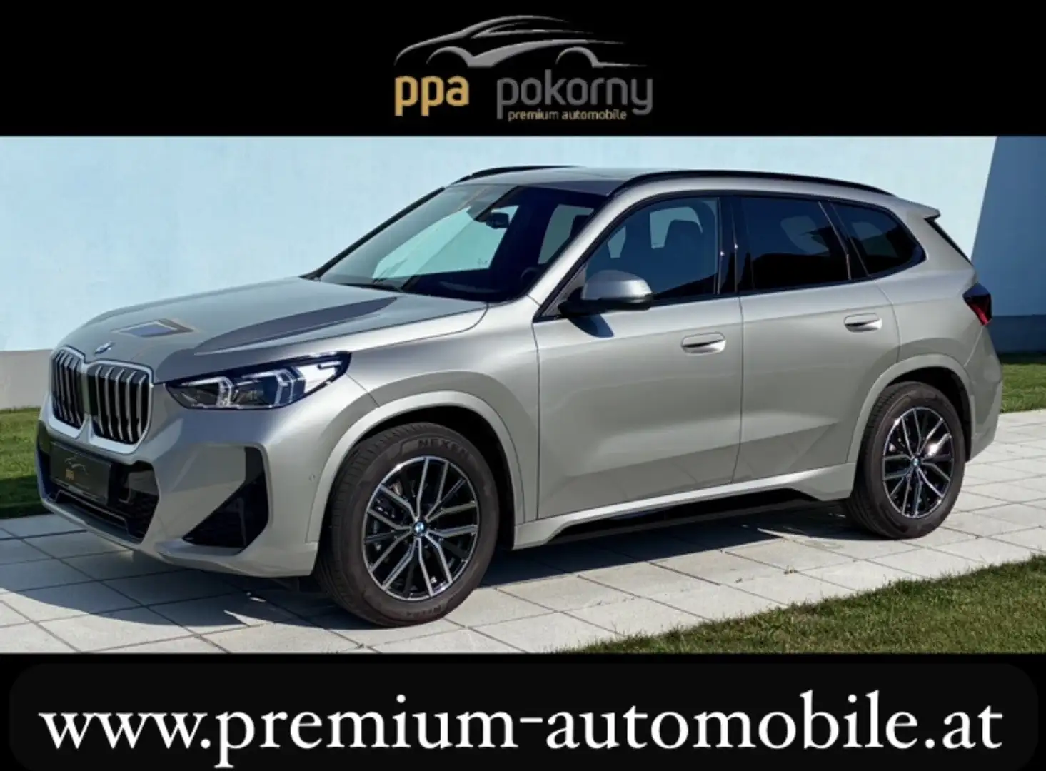 BMW X1 sDrive18i Aut. - Panoramaglasdach - Topzustand ... Silber - 1