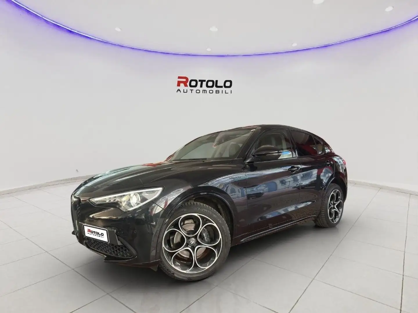 Alfa Romeo Stelvio 2.2 Turbodiesel 210 CV AT8 Q4 Veloce Negro - 1