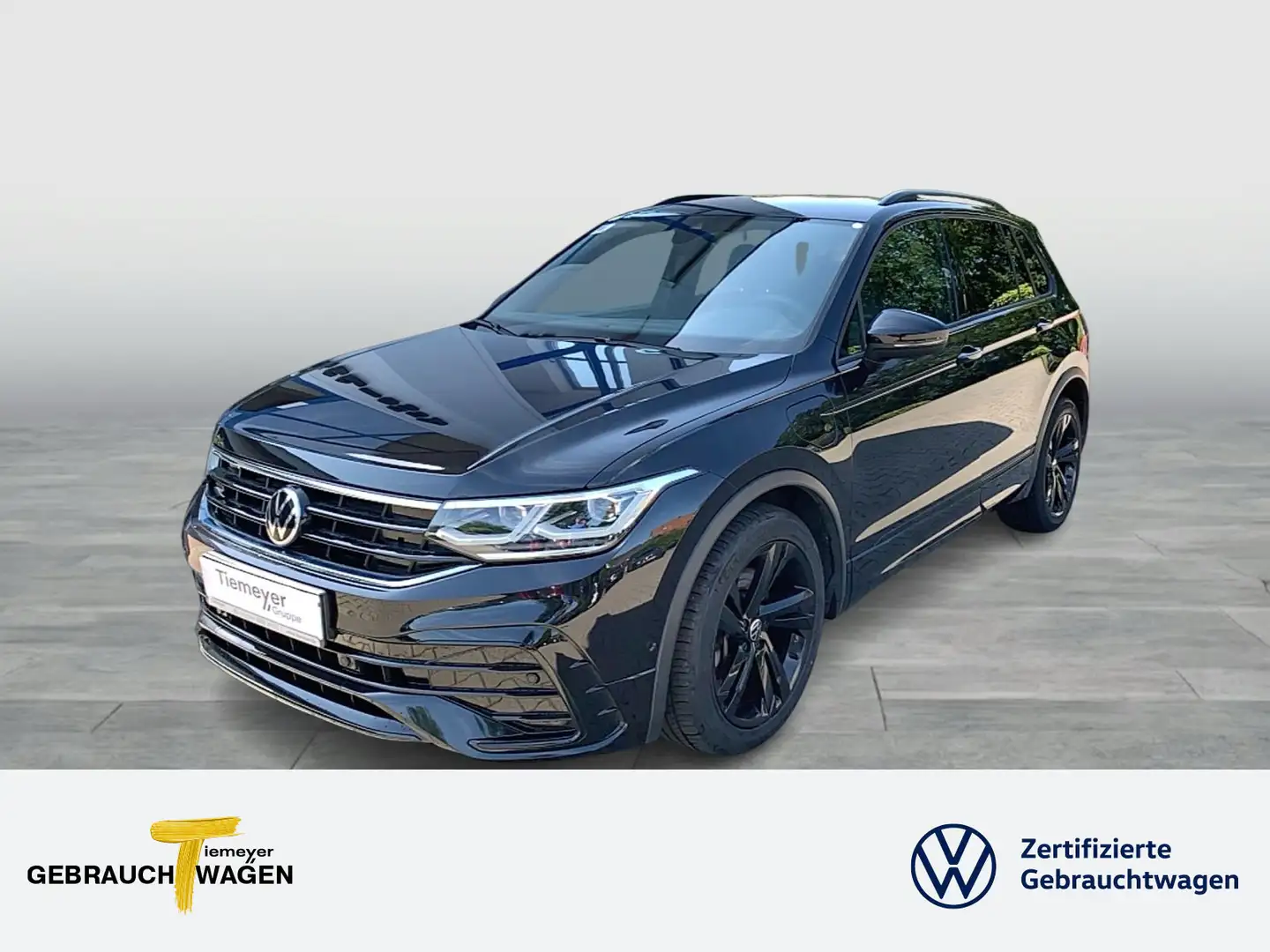 Volkswagen Tiguan eHybrid R-LINE BLACK STYLE LEDER AHK NAVI Schwarz - 1