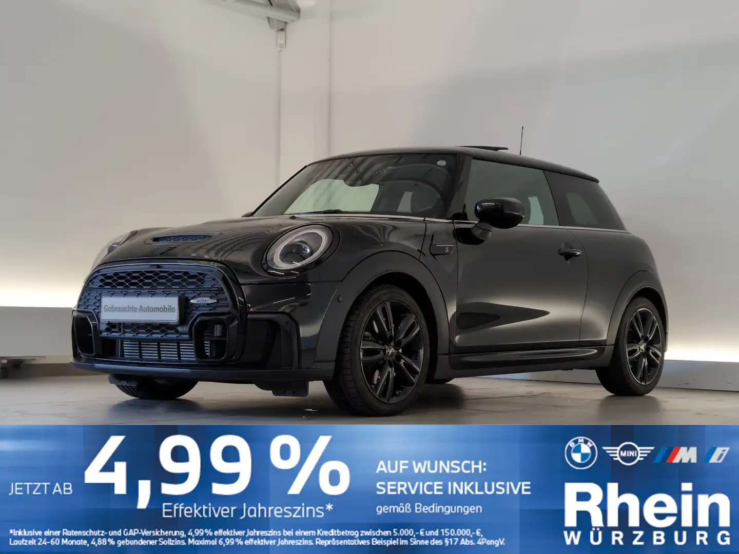 MINI Cooper S 3-Türer LED/Pano/DAB LED/Pano/DAB Schwarz - 1
