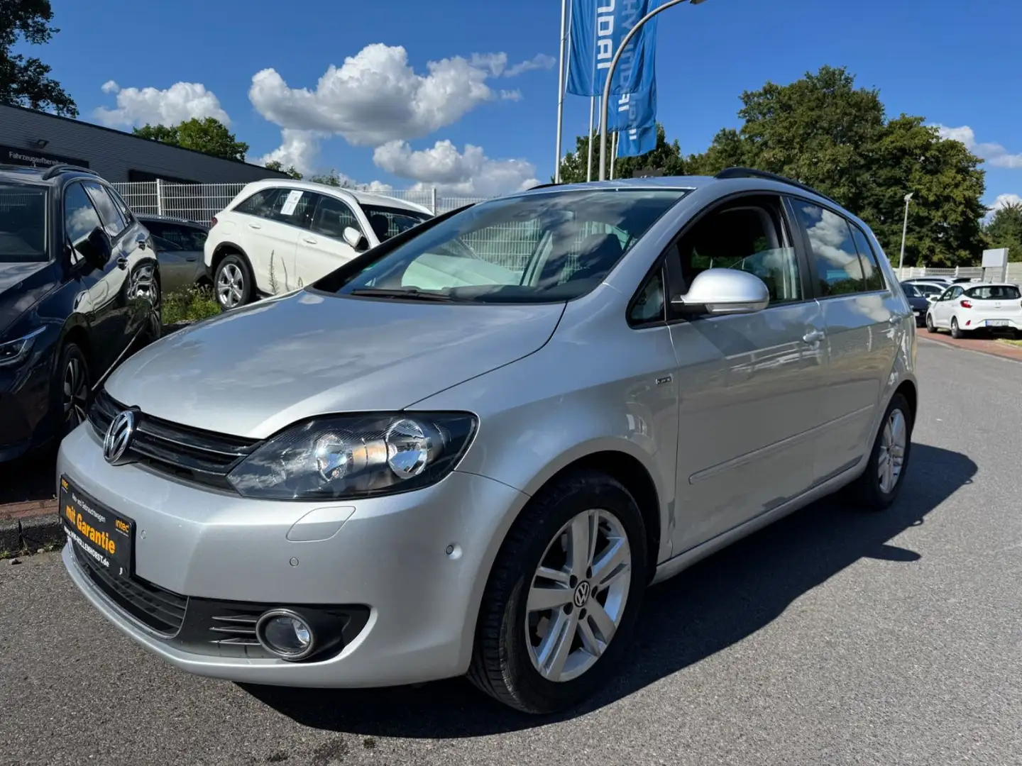 Volkswagen Golf Plus DSG/LIFE/AUTOMATIK/1.HD/KLIMAAUT/NAVI/33TKM/ALU! Srebrny - 1