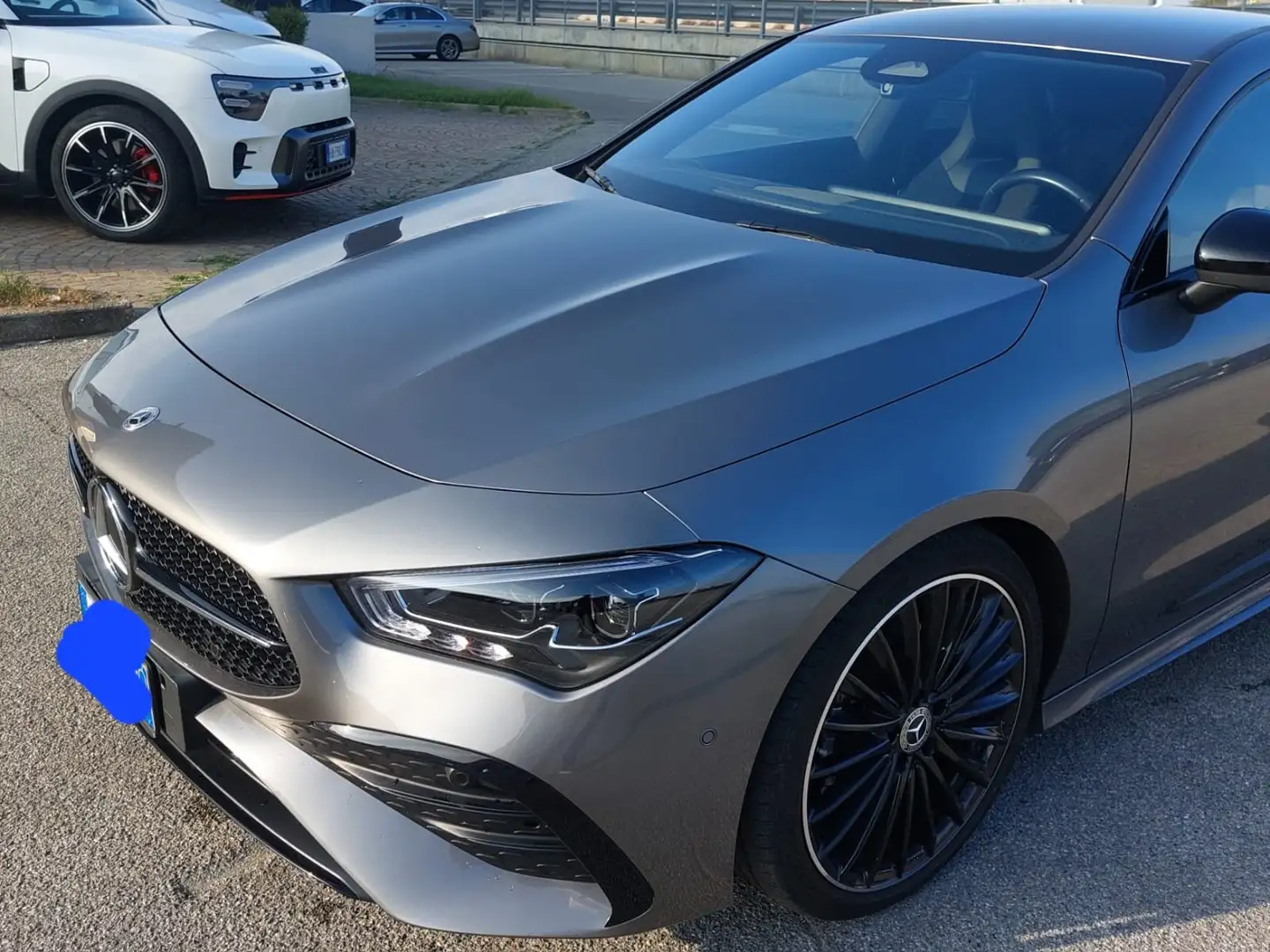 Mercedes-Benz CLA 180 Advance plus auto Grigio - 2
