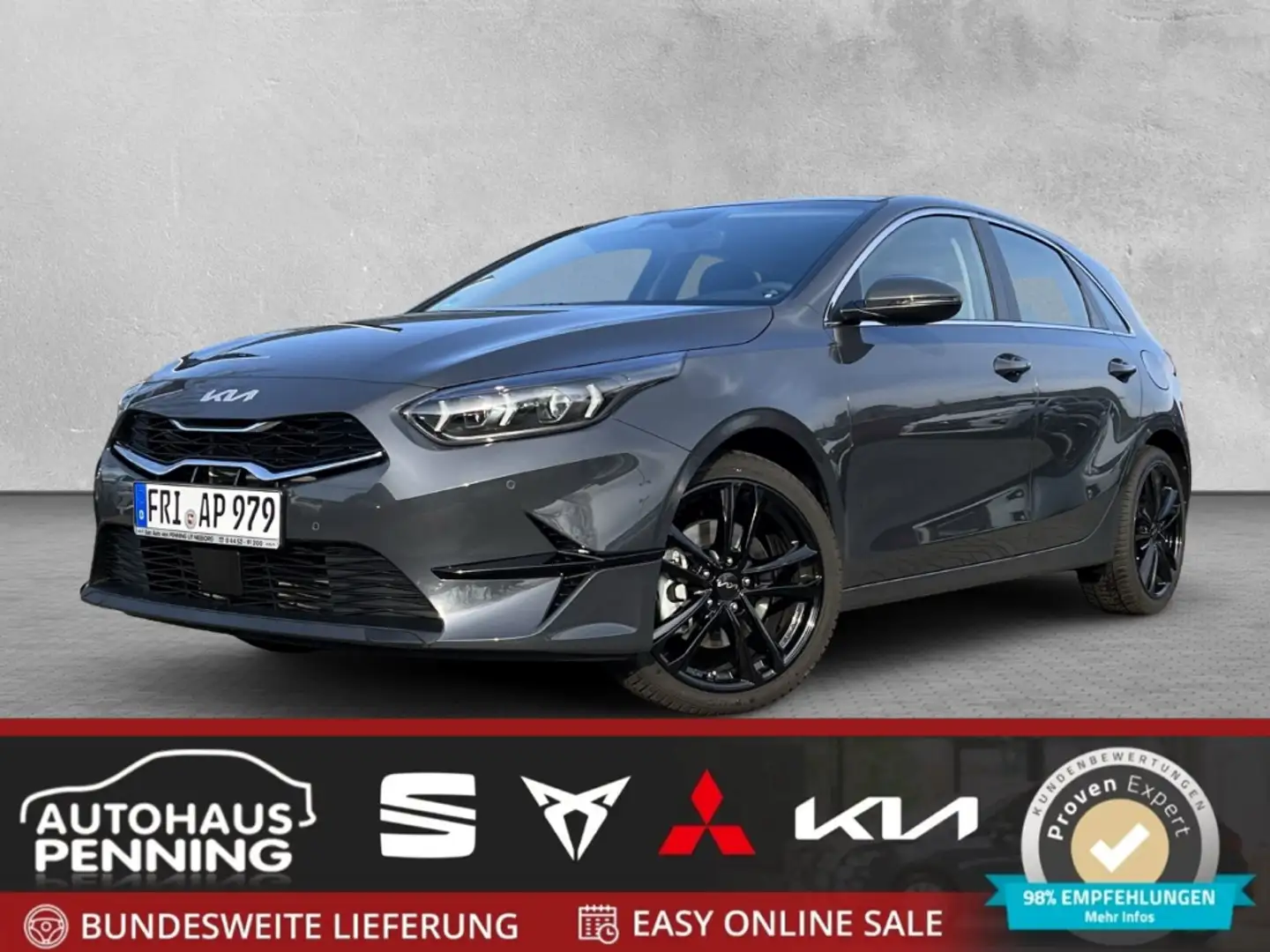 Kia Ceed / cee'd 1.5 T-GDI / UPE: 34.160,- € / SPIRIT TECH BT JBL A Grau - 1