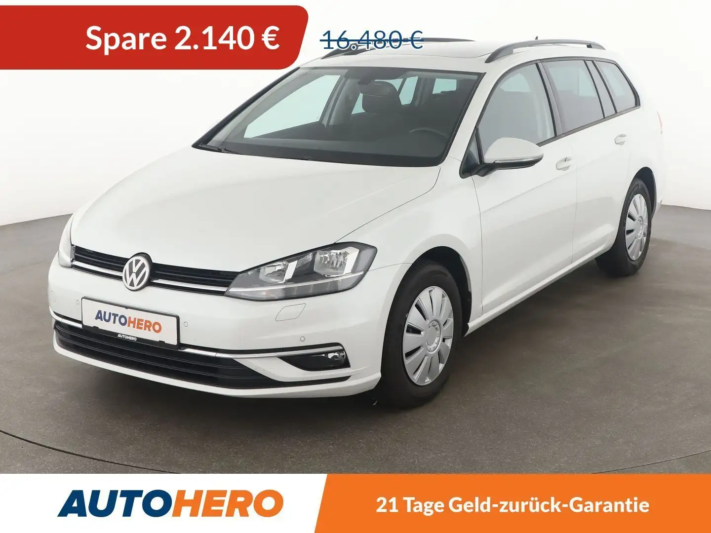 Volkswagen Golf 1.4 TSI Comfortline BlueMotion Aut.*PDC* Weiß - 1