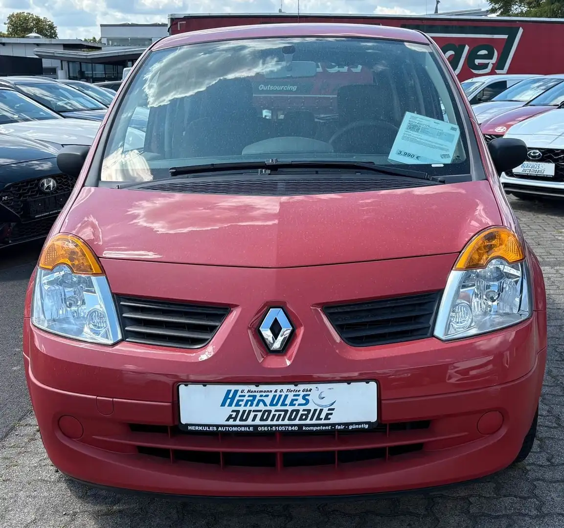 Renault Modus 1.2 Klima/Sofort!!! Rot - 2