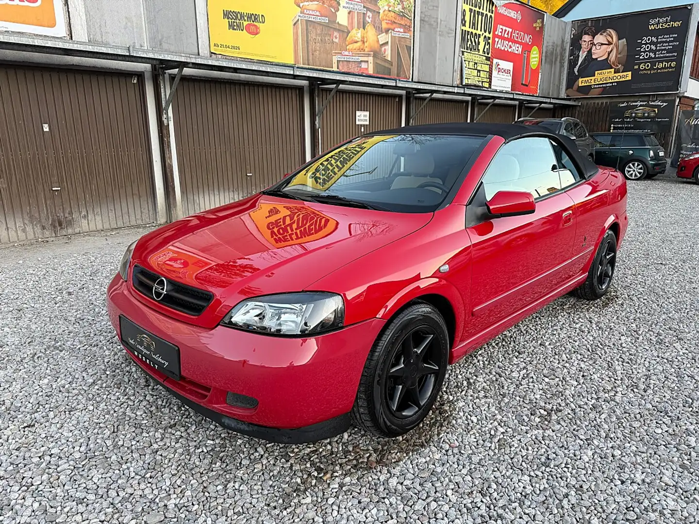 Opel Astra Cabrio Bertone 1,6 16V Rot - 1