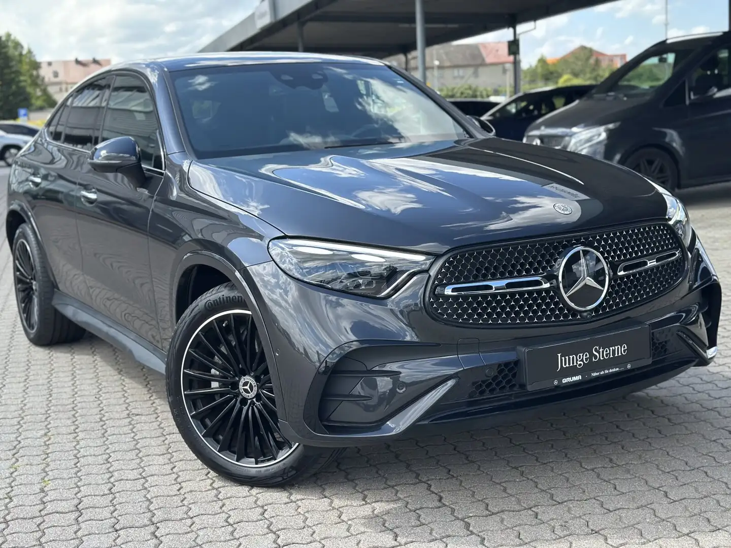 Mercedes-Benz GLC 300 GLC 300 de 4M Coupé AMG+Night+Technik+HeadUp+Bur Gris - 2