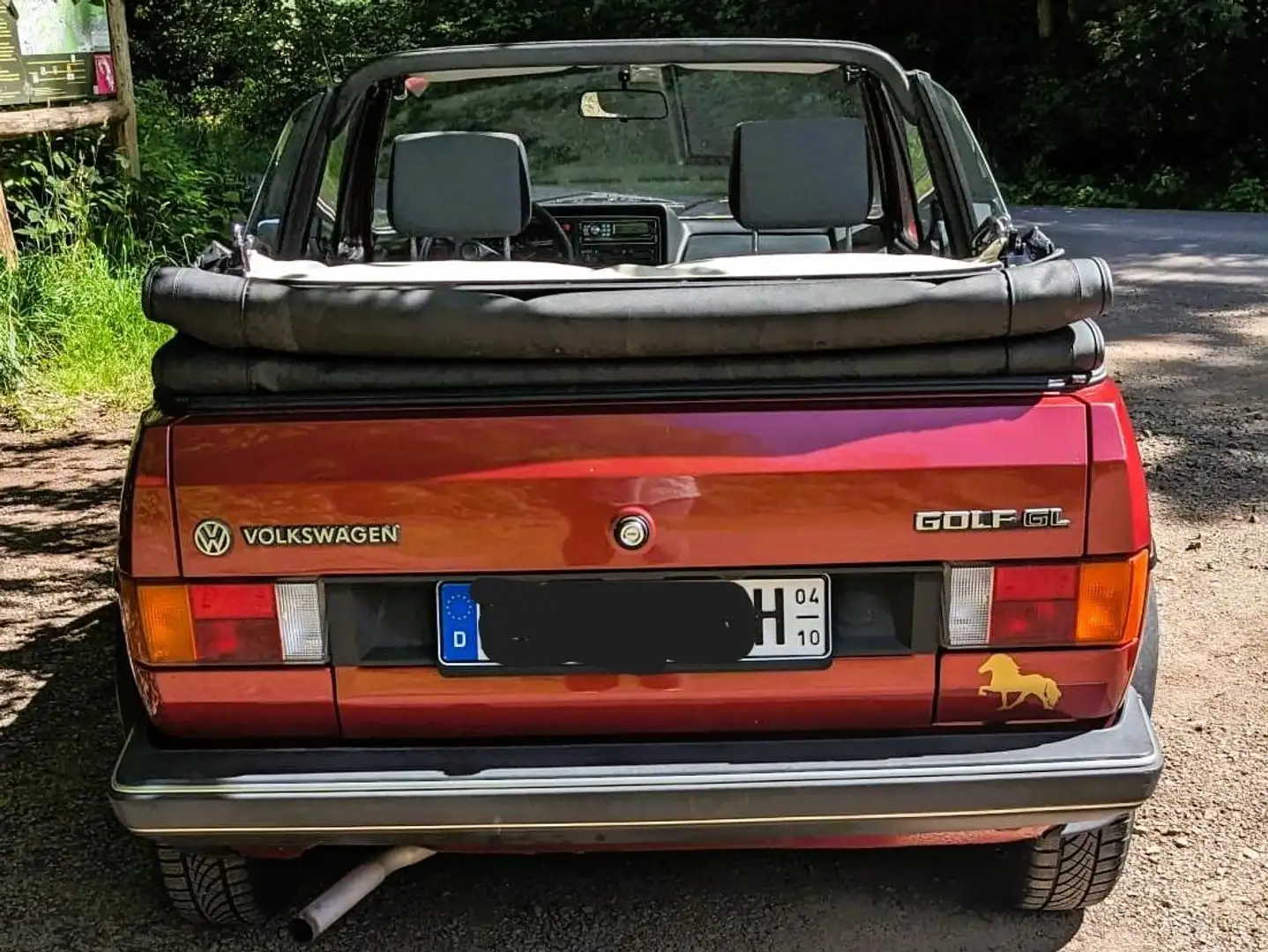 Volkswagen Golf Cabriolet Golf Cabrio (GL) Rot - 2