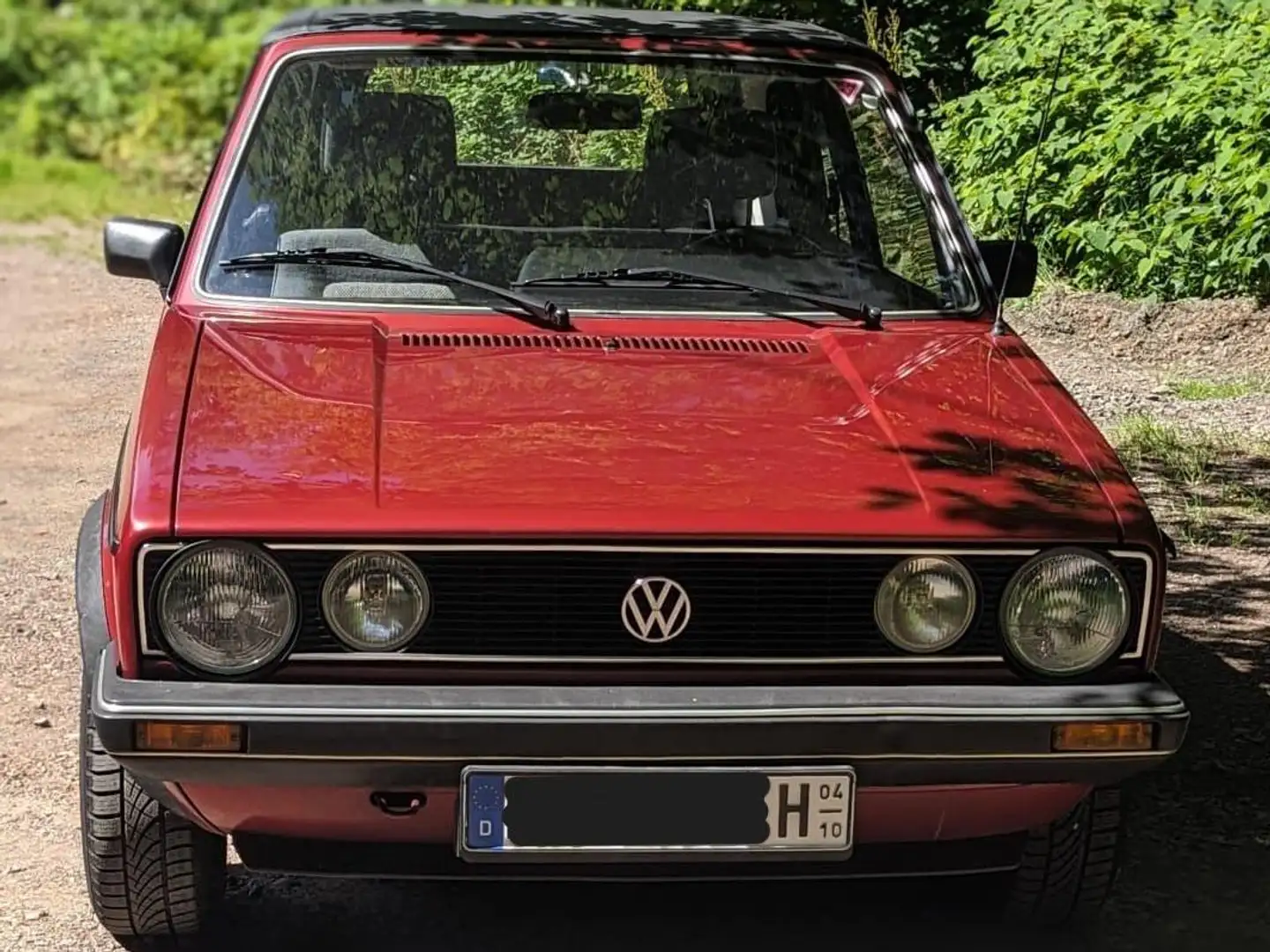 Volkswagen Golf Cabriolet Golf Cabrio (GL) Rot - 1