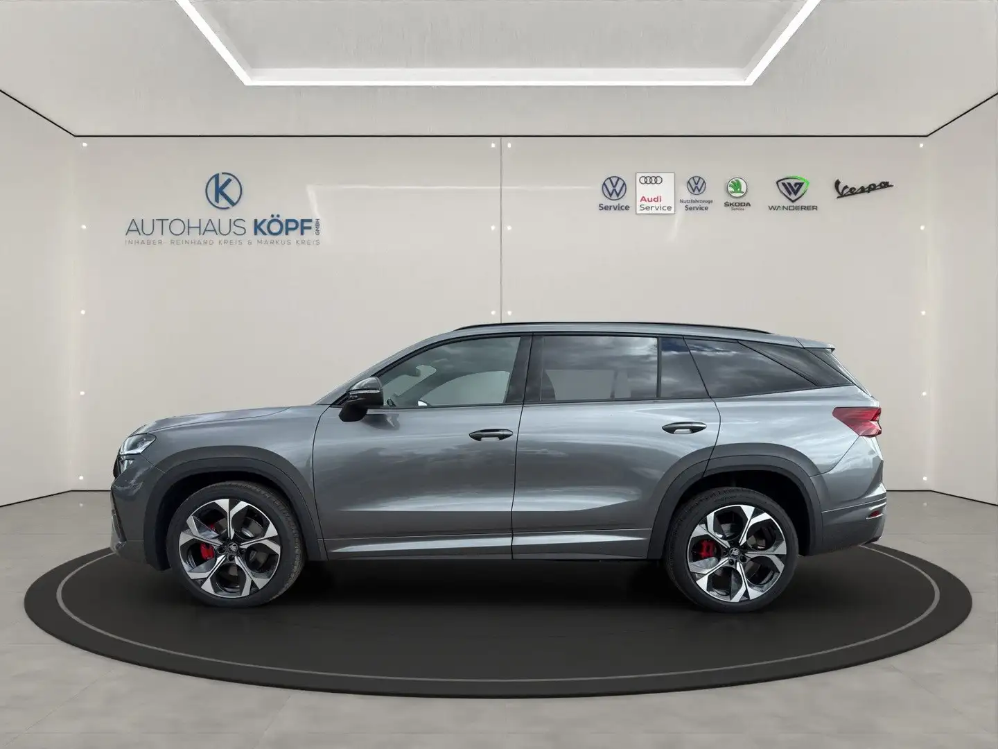 Skoda Kodiaq 2.0 TSI 195 kW 4x4 RS Grau - 2