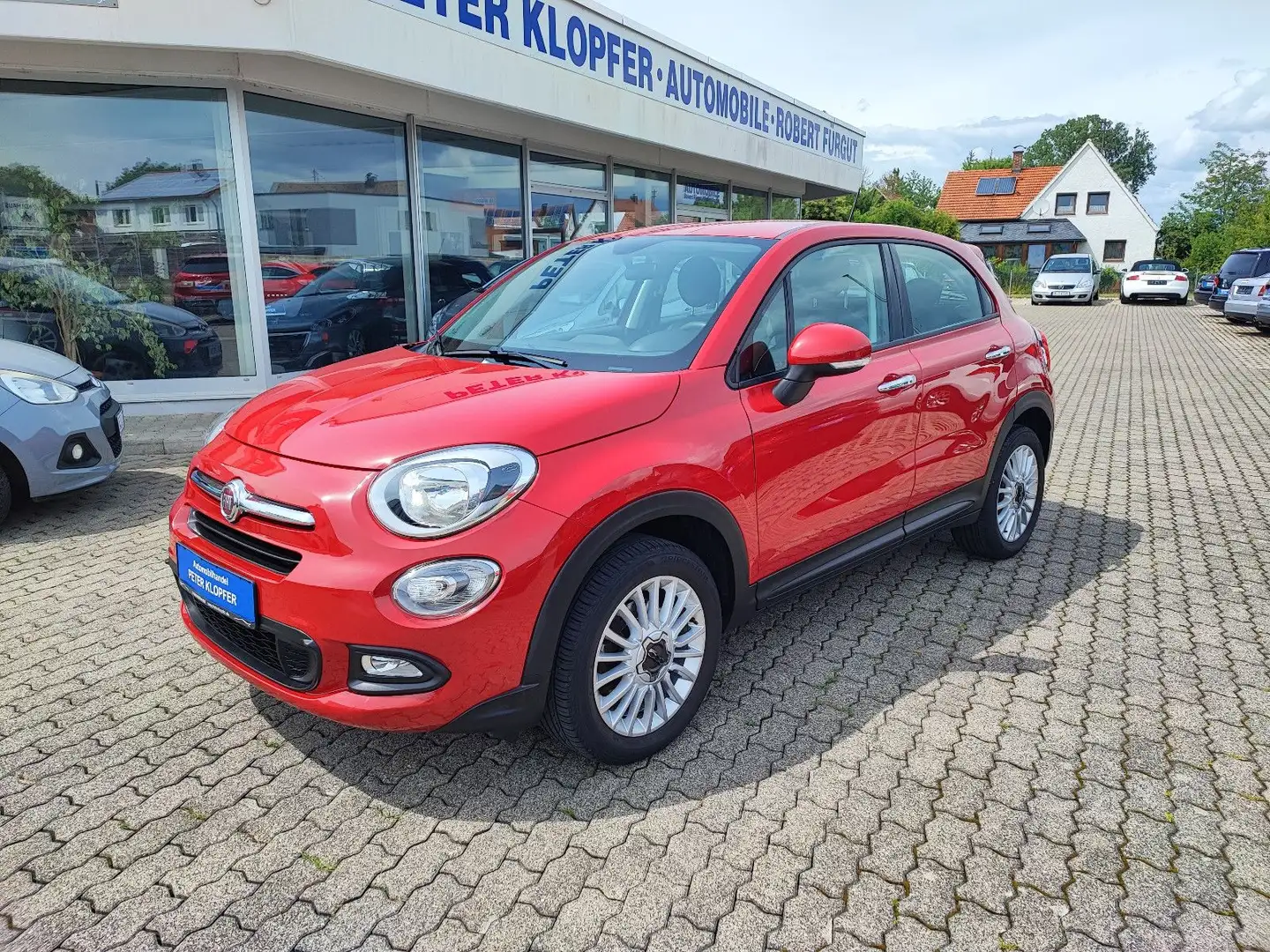 Fiat 500X 1,6 Pop Star/Nav/Sitzhzg/Scheckh Rot - 1