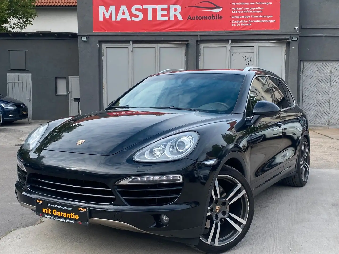 Porsche Cayenne Diesel *STEUERKETTE  NEU*AHK*VOLLAUSST:* Noir - 1