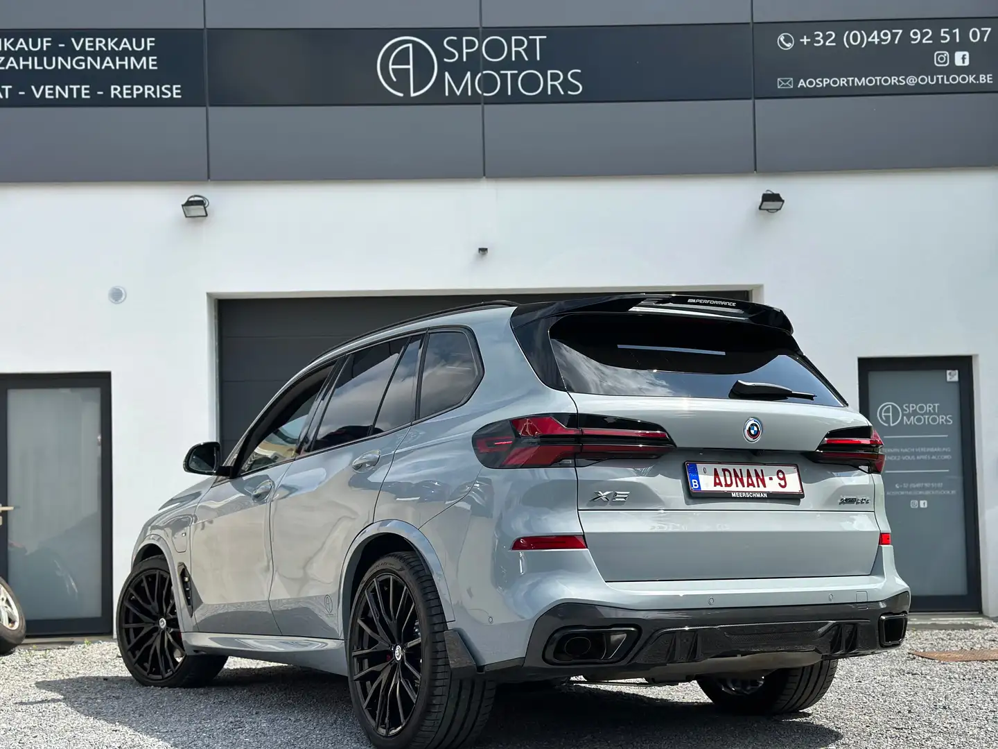 BMW X5 3.0AS  xDrive50e MHEV*Skyloung*SoftClose*HUP Full Gris - 2