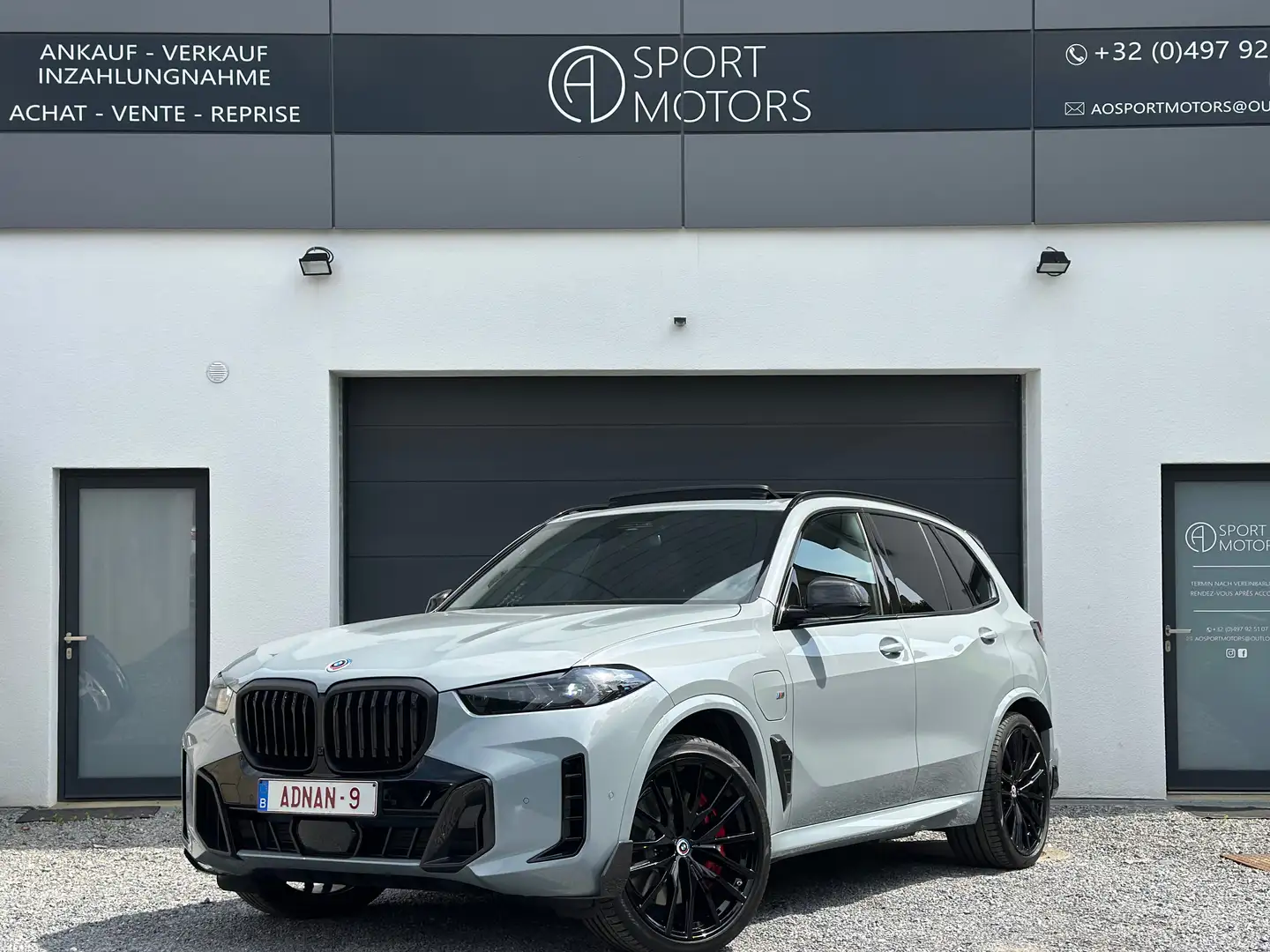 BMW X5 3.0AS  xDrive50e MHEV*Skyloung*SoftClose*HUP Full Gris - 1