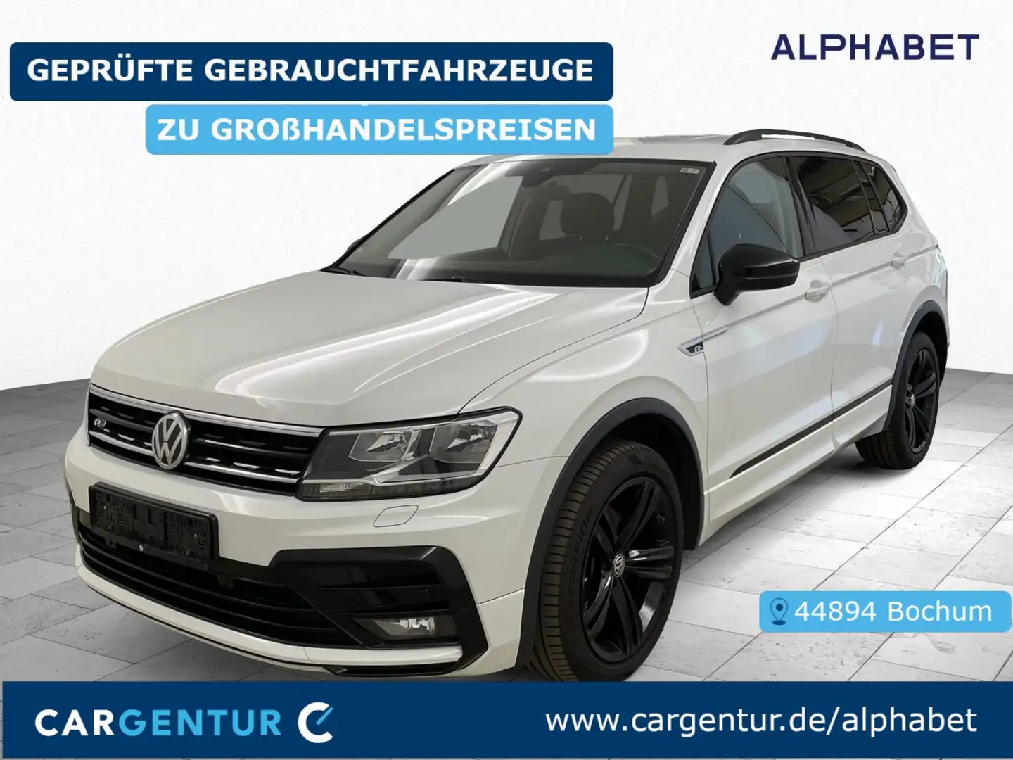 Volkswagen Tiguan Allspace 2.0 TDI Comfortline R-Line AID Blanc - 1