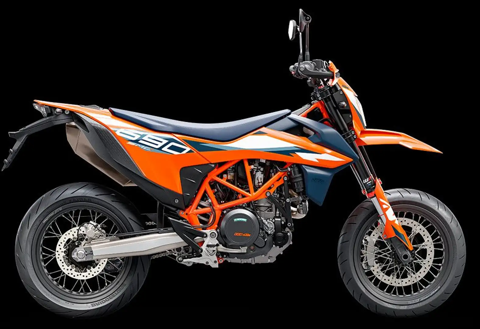 KTM 690 SMC R ab € 99.-- mtl. Portocaliu - 2
