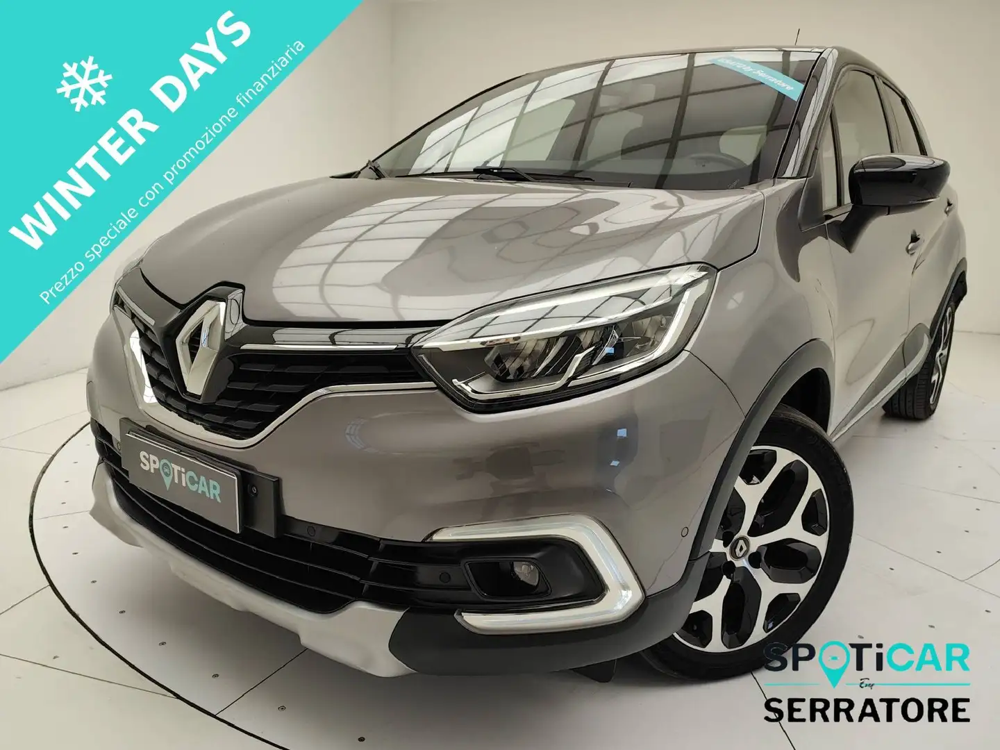 Renault Captur I 1.5 dci Intens 90cv edc Grigio - 1