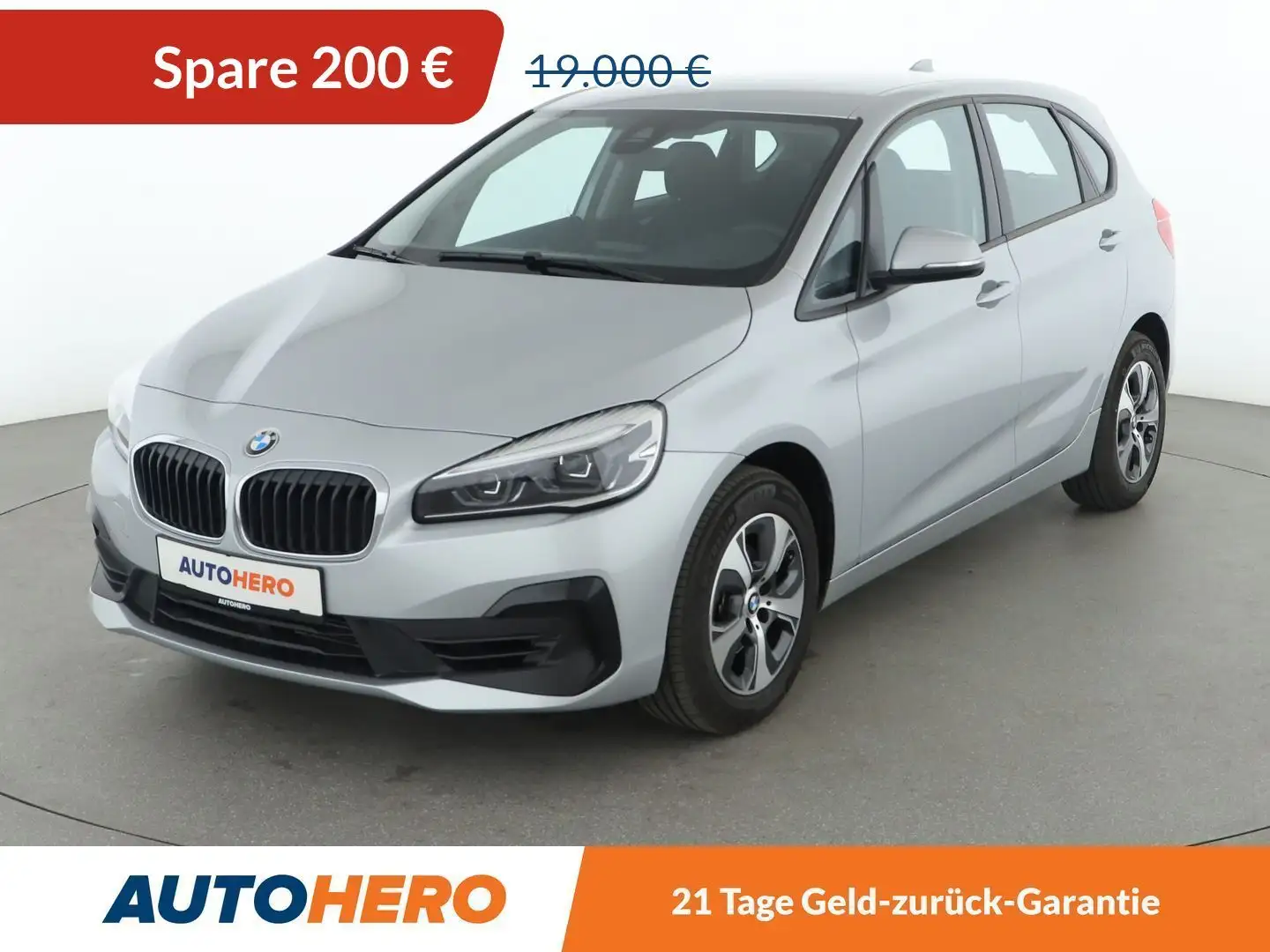 BMW 216 216i Active Tourer Advantage*LED*TEMPO*PDC*KLIMA* Grau - 1