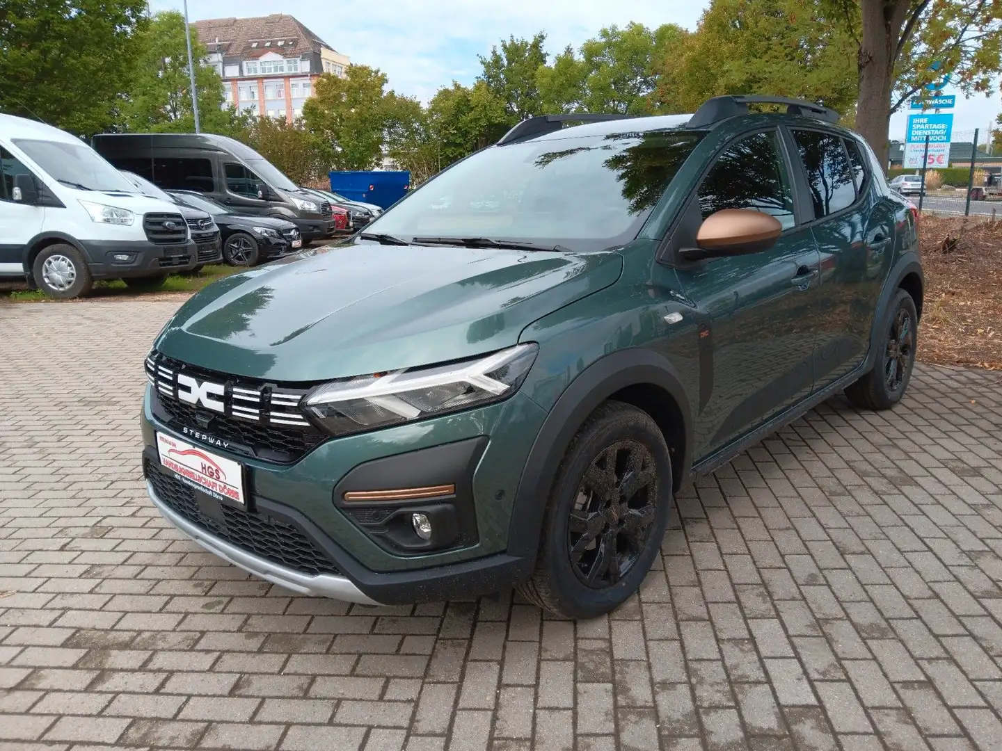 Dacia Sandero III Stepway Extreme Navi LED Klima SHZ Grün - 1