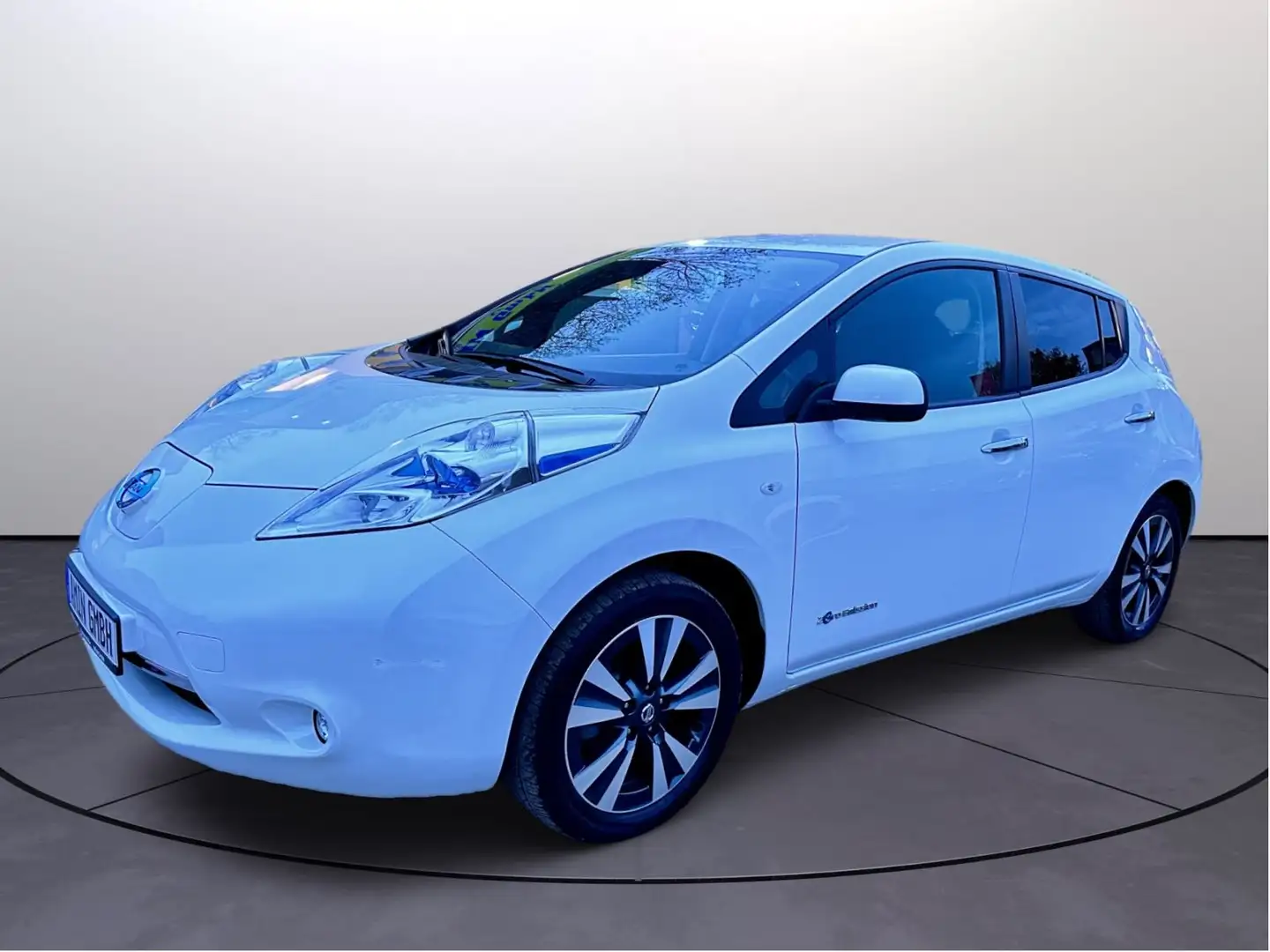 Nissan Leaf Tekna Leder,Navi,Bose,Sitz&Lenkrad heizung Blanc - 1