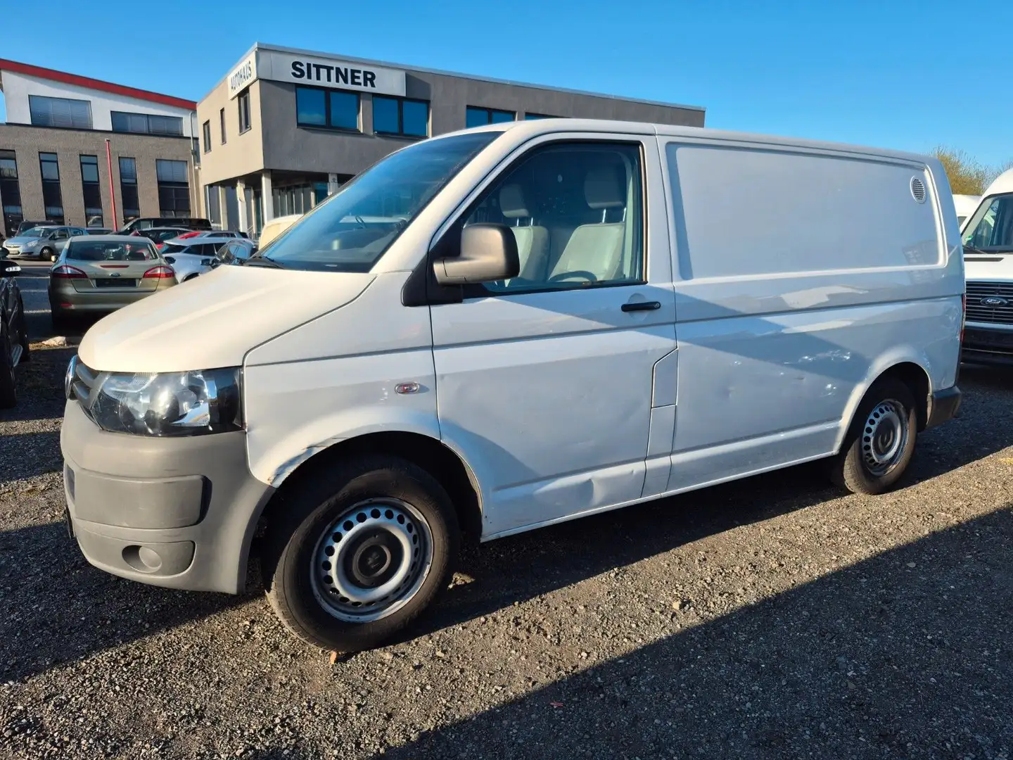 Volkswagen T5 Transporter Kasten 2.0 TDI KLIMA Regale Weiß - 2