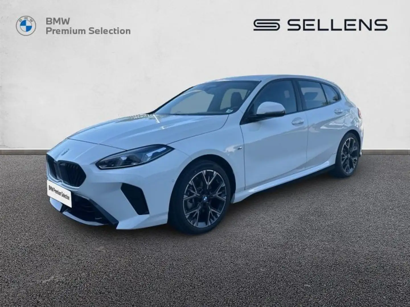 BMW 120 120A 170ch M Sport DKG7 Blanc - 1
