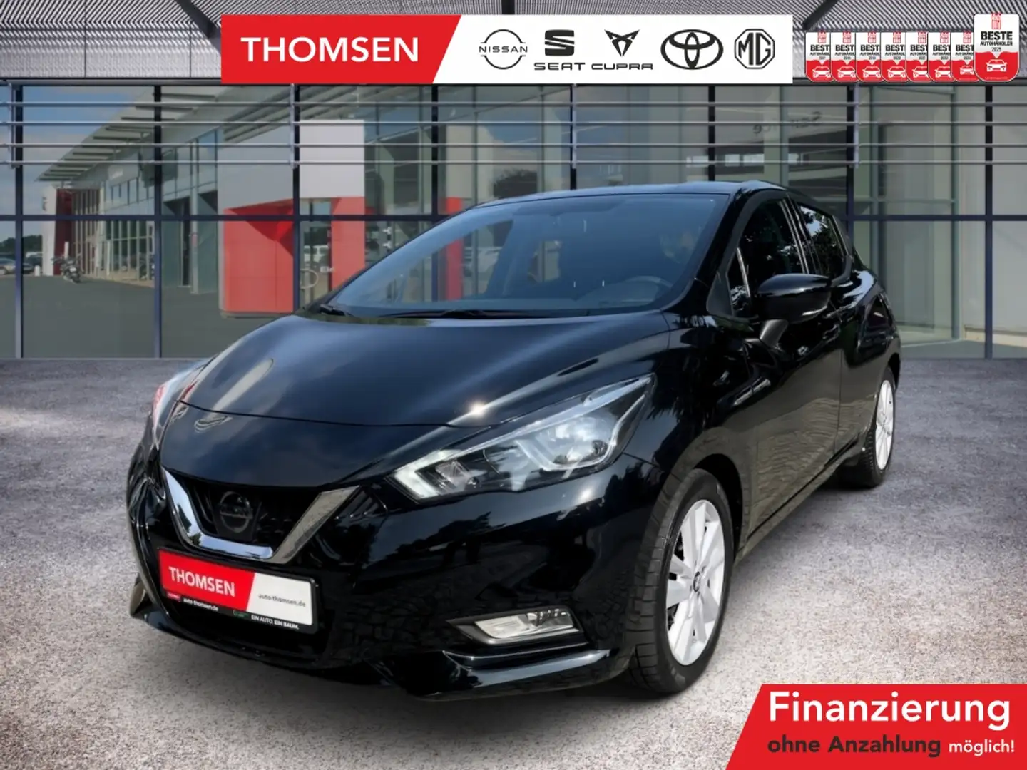 Nissan Micra 1.0 N-Way Winterp. PDC SHZ Klima Android Schwarz - 1