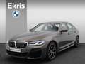 BMW 5 Serie Sedan 530i High Executive M Sportpakket / Grijs - thumbnail 1