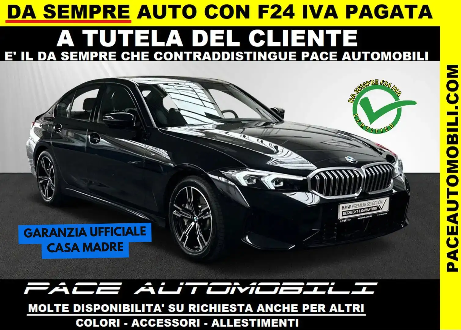 BMW 330 i MSPORT M-SPORT M SPORT LED PDC F1 KAMERA LASER Nero - 1