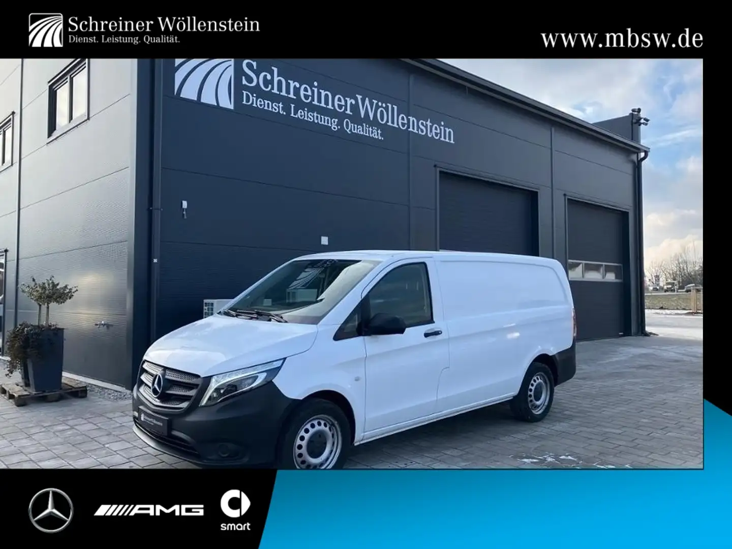 Mercedes-Benz Vito 116 KA 4x4 L *Automatik* AHK 2,5t*Navi*LED Blanc - 1