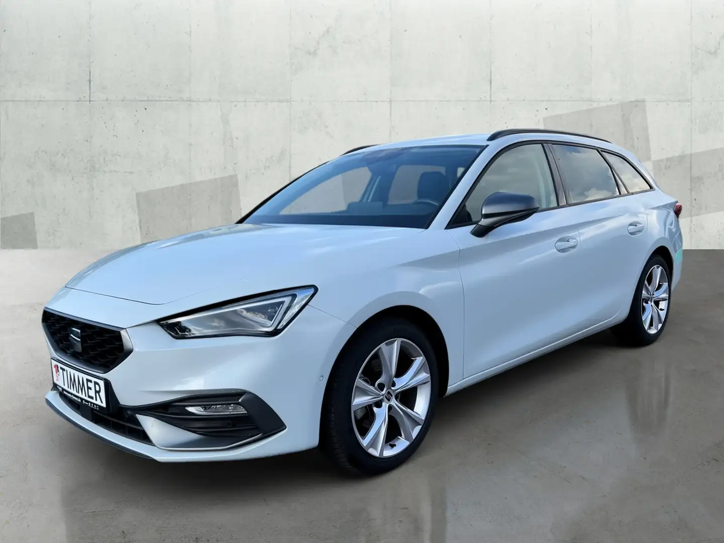 SEAT Leon ST 1.5 eTSI DSG FR-LINE *MATRIX *ACC *RKAM *VIRTU Bianco - 2