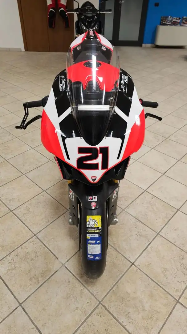 Ducati 1199 Panigale Panigale S ABS (2013 - 14) Blanc - 2