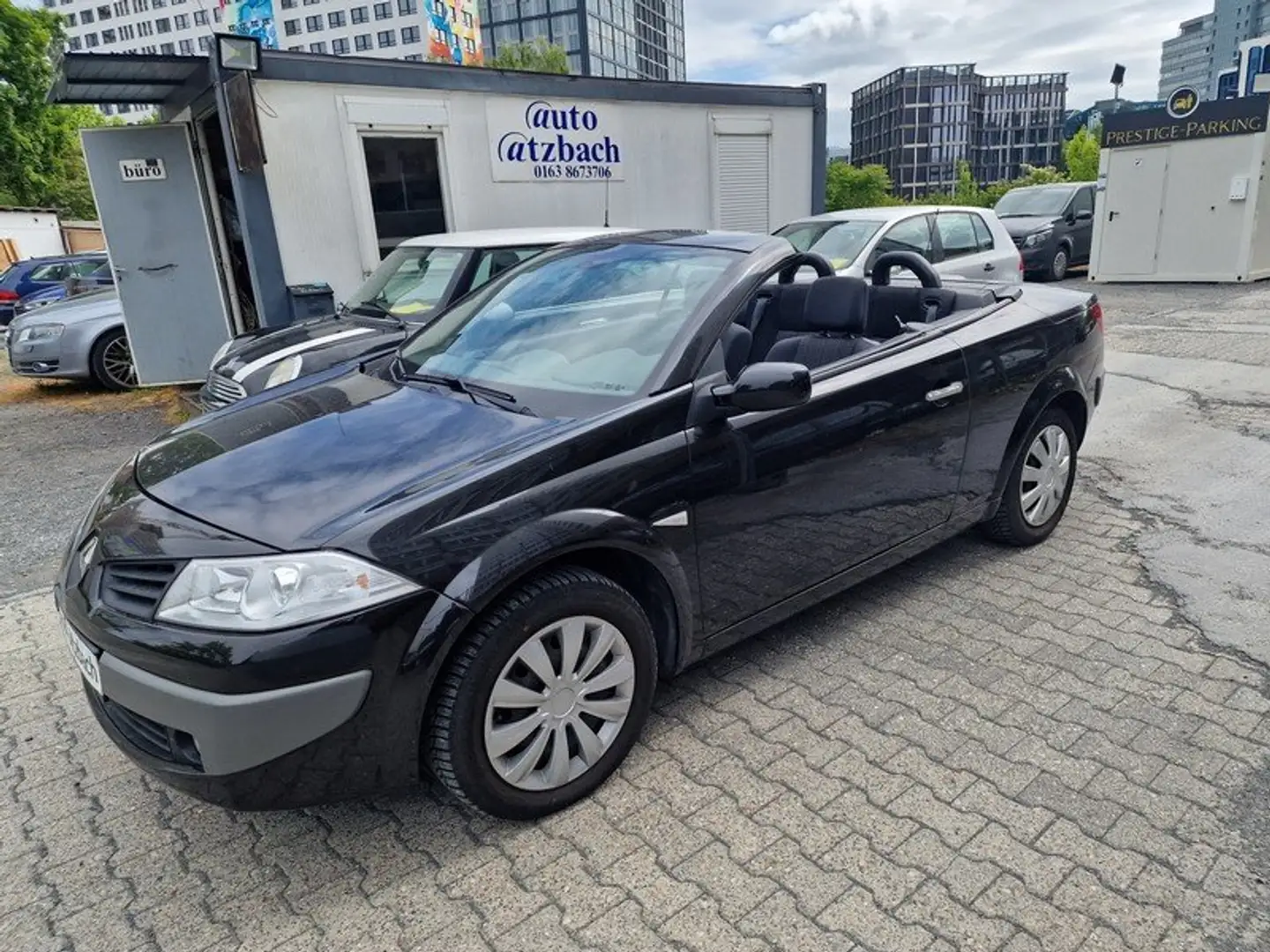 Renault Megane CC Cabrio.1.9 dCi.131PS. 6-Gg.Klima. Tüv 9-2026 Чорний - 1